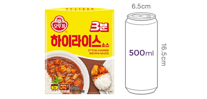 [오뚜기] 3분 하이라이스소스 200G