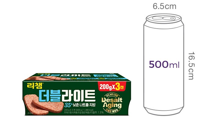 [동원] 리챔 더블라이트 200gX3