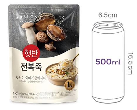 [햇반죽] 전복죽 420g