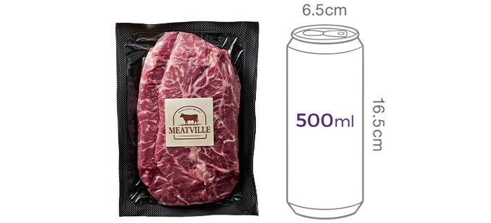 [미트빌] 미국산 프라임 부채살 구이용300g