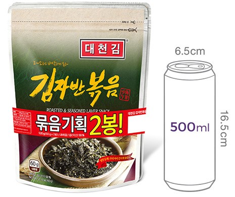 [대천김] 김자반볶음 60g X 2봉