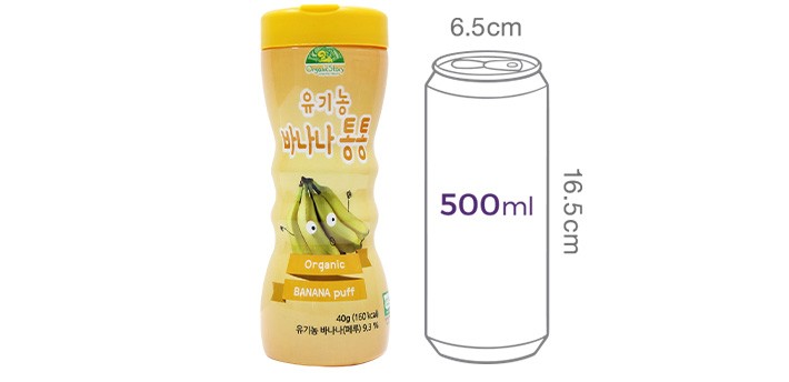 [오가닉스토리] 유기농 바나나통통 40g