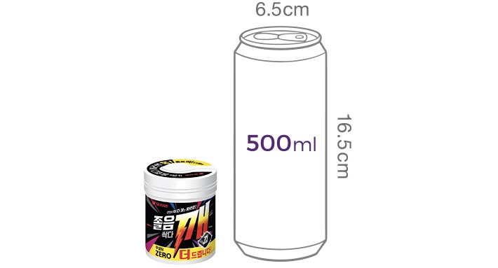 [오리온] 졸음싹다깨껌 용기 102g