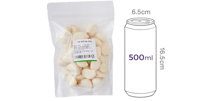 서산 육쪽 마늘 300g
