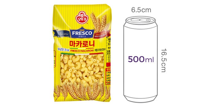 [오뚜기] 프레스코 마카로니 500g