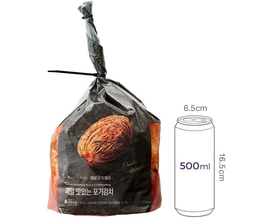 [제일맞게컬리] 매일 맛있는 포기김치 3kg