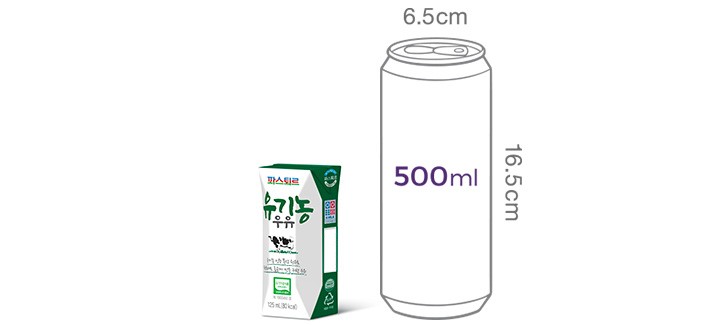 [파스퇴르] 유기농우유 (125mL X 24입)