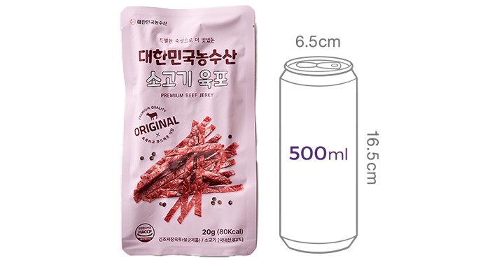 [대한민국농수산] 소고기 육포 20g