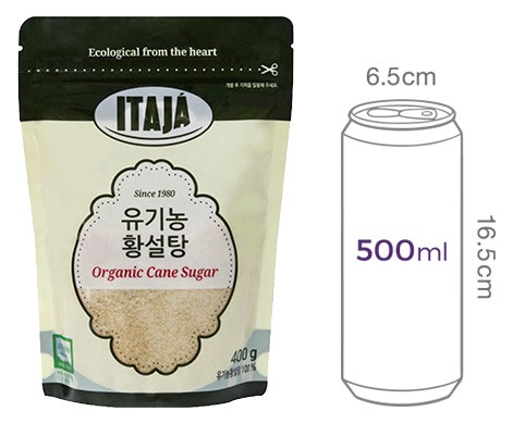 [이타자]유기농 황설탕 400g