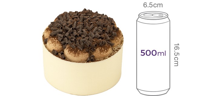 [노티드] 쇼콜라 티라미수 케이크 370g