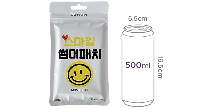 [무무키토] 스마일 썸머패치 70매