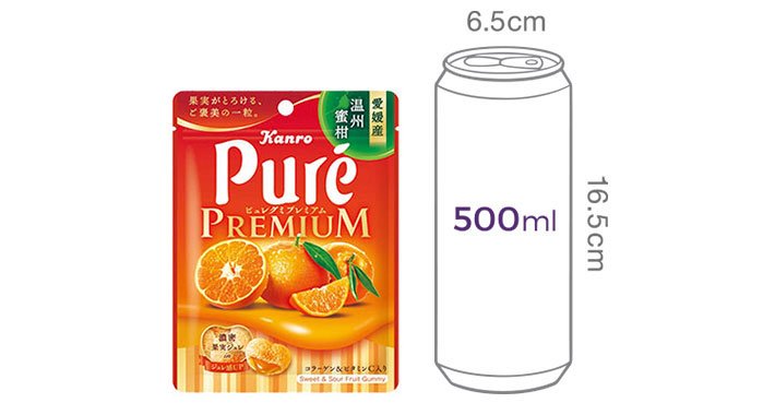 [칸로] 퓨레 구미 프리미엄 귤 54g