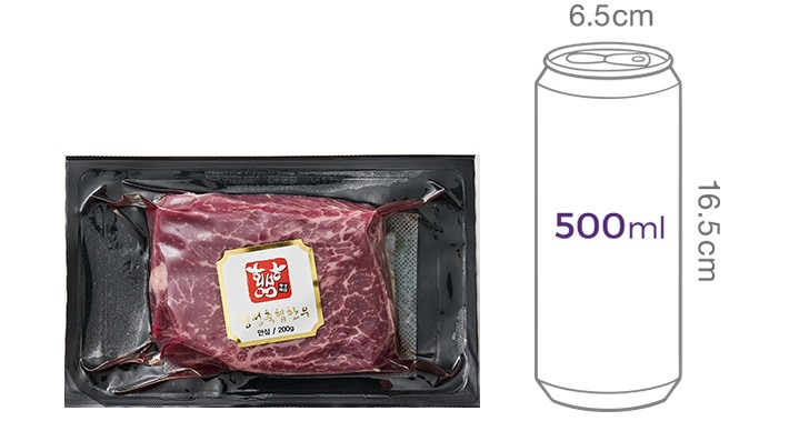 [횡성축협한우] 1등급 한우 안심 200g