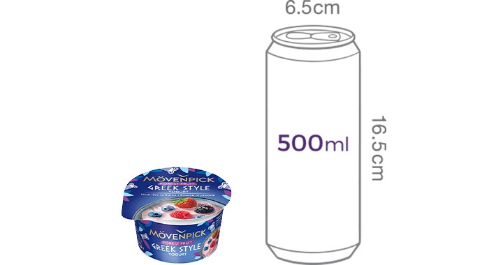 [뫼벤픽] 그릭스타일 요거트 포레스트 프루트 100g