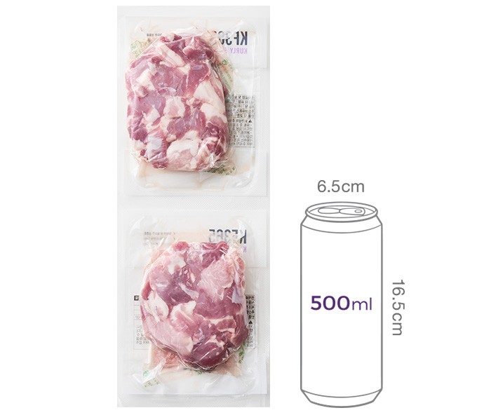 [KF365] 무항생제 한돈 삼겹살 찌개용 200g*2 (냉장)