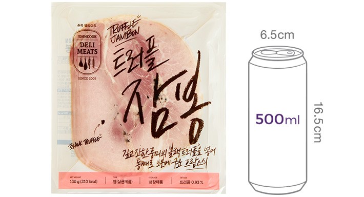 [존쿡델리미트] 트러플 잠봉 100g(냉장)