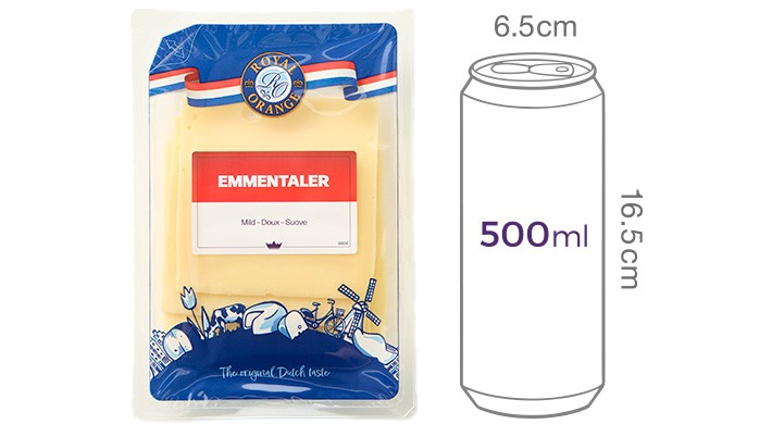 [로얄오렌지] 에멘탈 슬라이스 150g