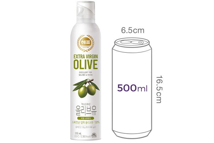 [해표] 엑스트라 버진 올리브유 스프레이 250mL