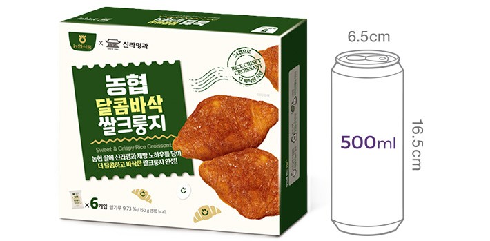 [농협] 달콤바삭 쌀크룽지150g (25g X 6개입)