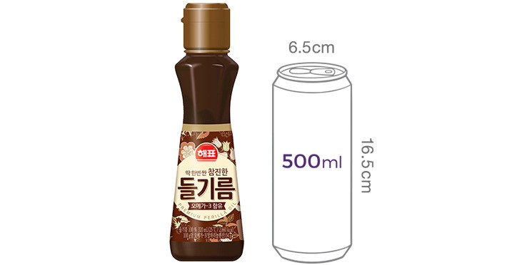 [해표] 참진한 들기름 320mL