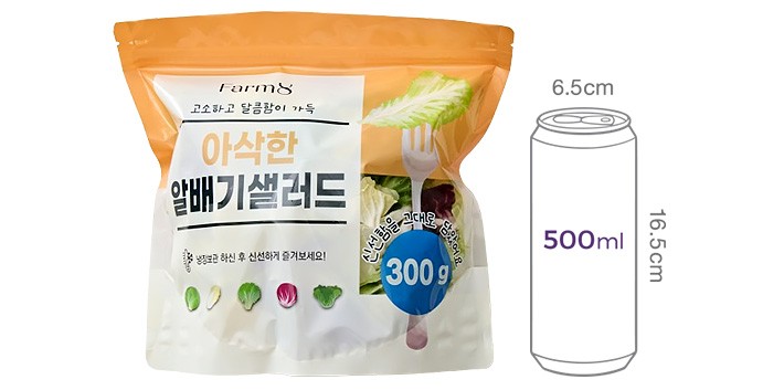 아삭한 알배기 샐러드 300g