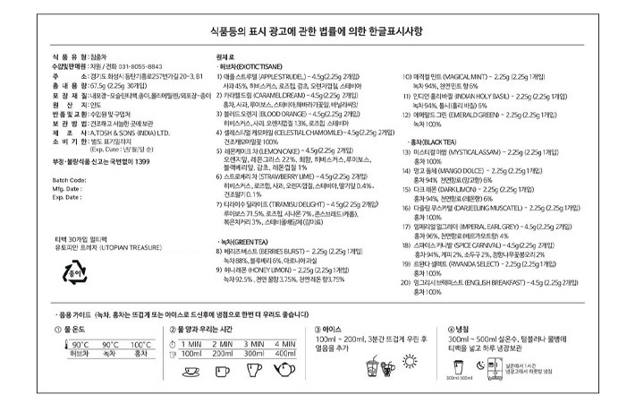 [힐카트테일즈] 유토피안 트레저 선물세트