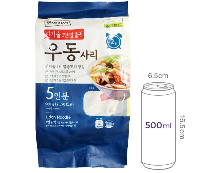 [칠갑농산] 우동사리900g(180g*5ea)