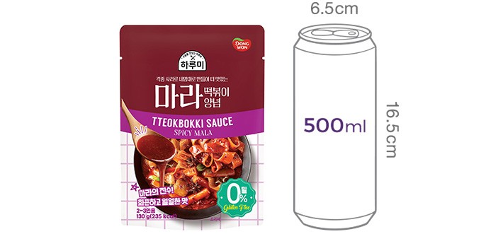 [동원] 하루미 마라 떡볶이양념 130g