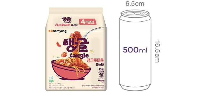 [삼양] 탱글 토마토파스타 4입