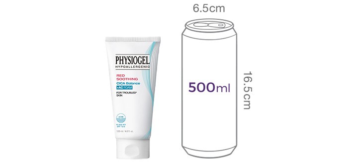 [피지오겔] 레드수딩 시카밸런스 +AC 폼클렌저 120ml