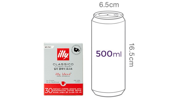 [일리] 클래식 로스트 미니 스틱커피 (1g X 30입)