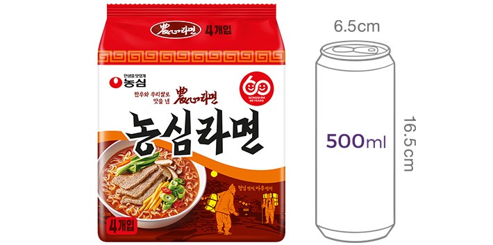 [농심] 농심라면 4입