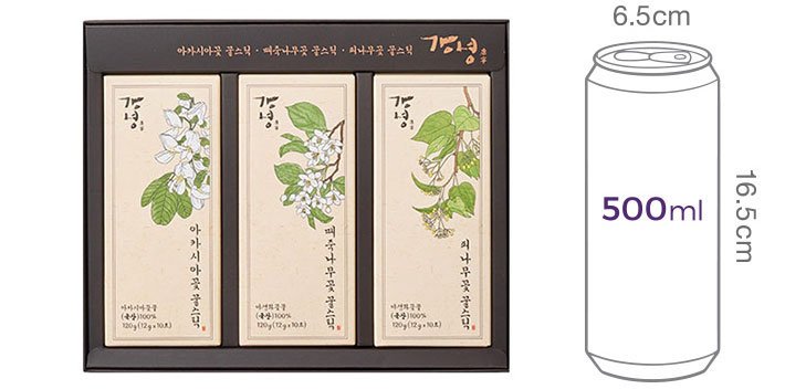 [강녕] 꿀스틱 선물세트 아카시아 10포+피나무꿀 10포+때죽꿀 10포 (+쇼핑백)