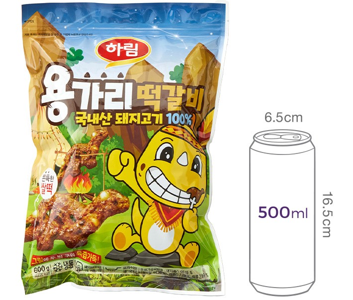 [하림] 용가리 떡갈비 600g