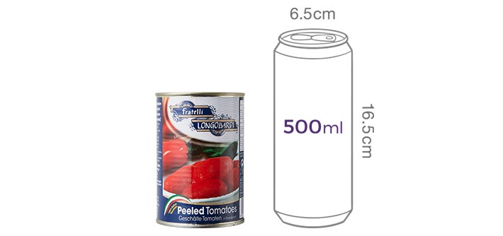 [프라텔리 롱고바디] 토마토홀 400g