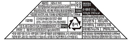 [그랑도르] 유럽 브리 치즈 125g