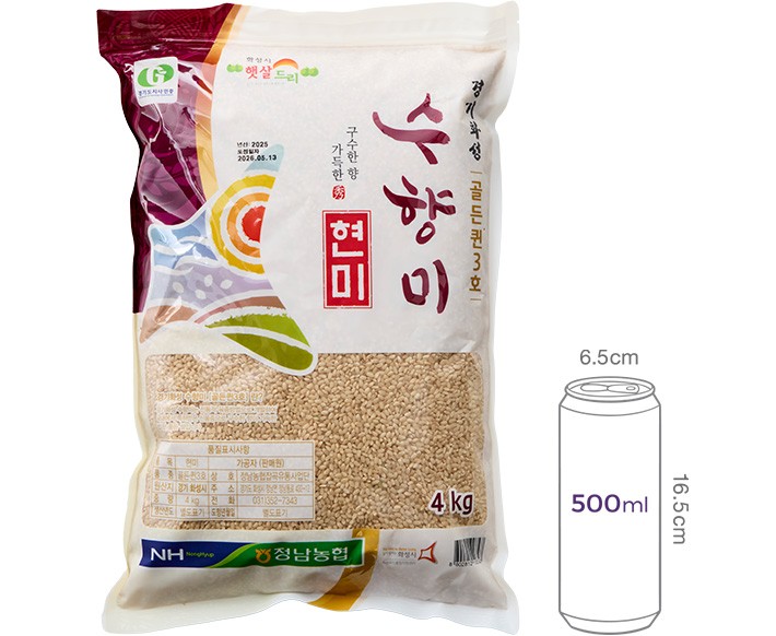 수향미 현미 4kg