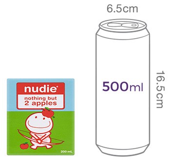 [누디] 어린이 사과주스 (사과2개)(200mL X 10개)