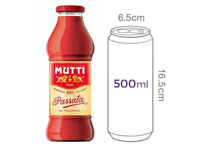 [무띠] 토마토 퓨레 (파시타) 400g