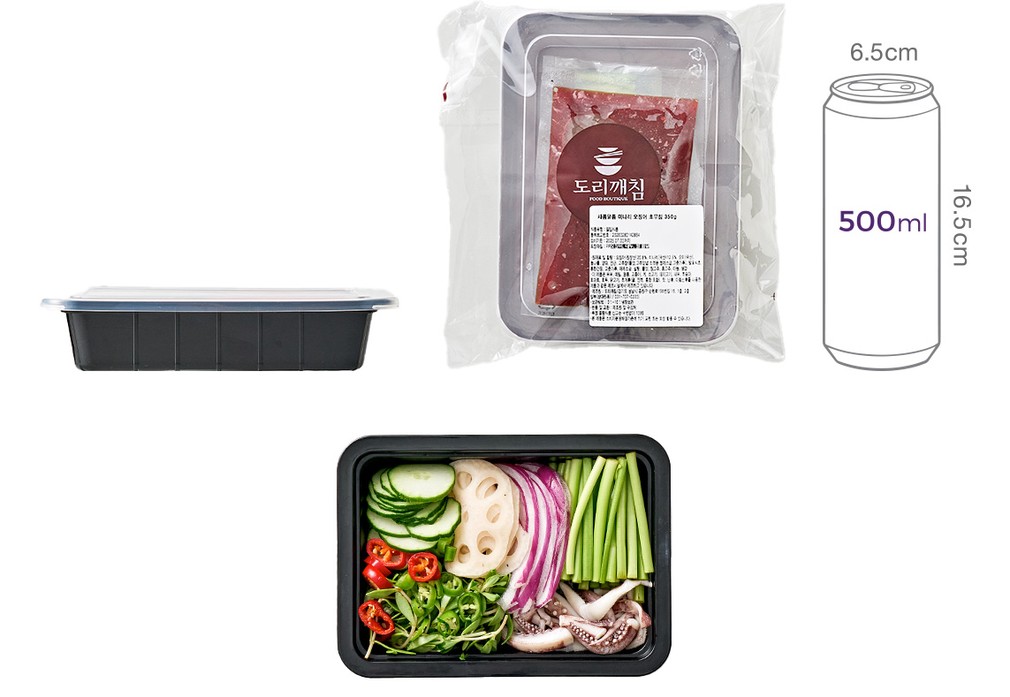 [도리깨침] 새콤달콤 미나리 오징어 초무침 세트