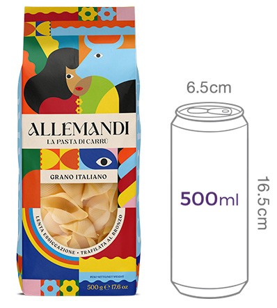 [알레만디] 콘킬리에 500g