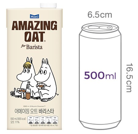 [매일] 어메이징 오트 바리스타(무민) 950mL