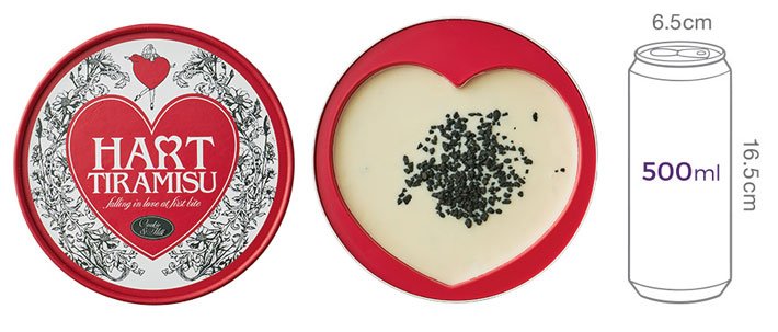 [하트티라미수] 쿠키앤밀크 티라미수