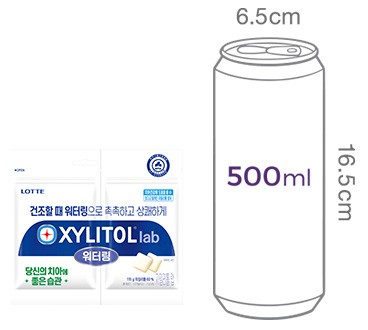 [롯데] 자일리톨 랩워터링 리필 115g