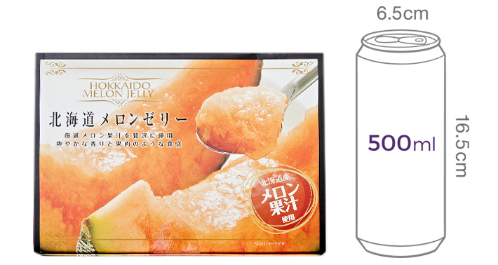 [일본디저트여행] 홋카이도 멜론 젤리 510g