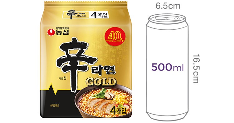 [농심] 신라면 골드 4입