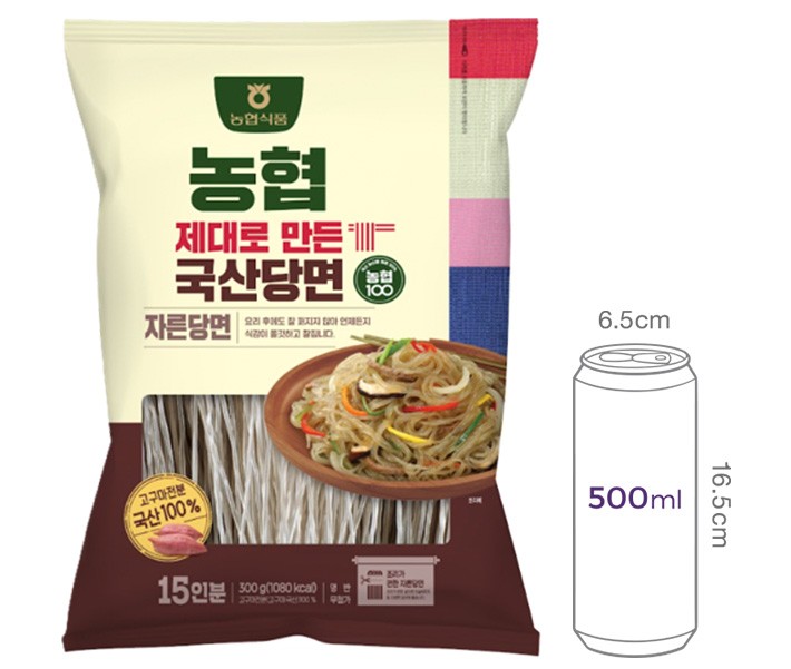 [농협] 제대로 만든 국산 자른당면 300g