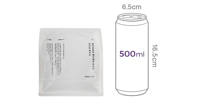 [센터커피] 싱글 오리진 원두 210g (에티오피아 아리차 에이미/워시드)