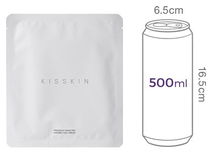 [키스킨] 프리미엄 다이아몬드 하이드로겔 마스크팩 5매입 (+다이아몬드 마스크팩 2매 증정)