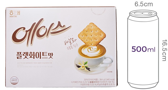 [해태] 에이스 플랫화이트 364g